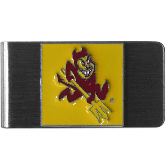 Arizona St. Sun Devils Steel Money Clip (SSKG) - 757 Sports Collectibles