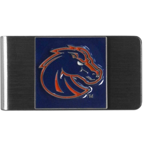 Boise St. Broncos Steel Money Clip (SSKG) - 757 Sports Collectibles