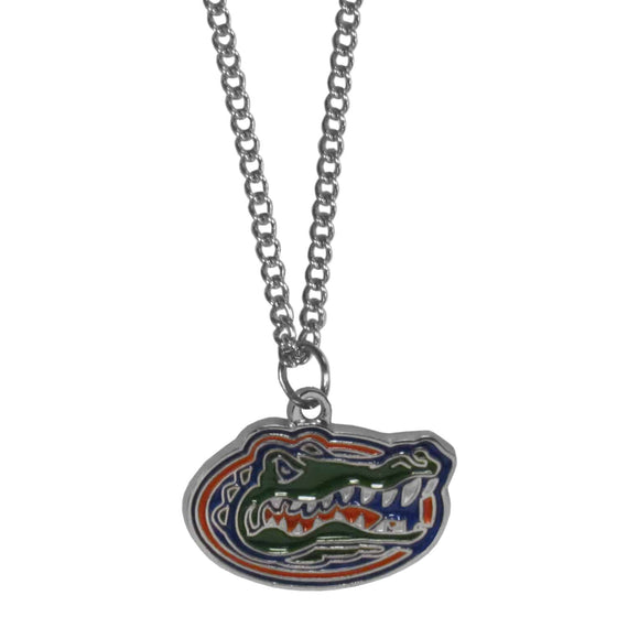 Florida Gators Chain Necklace with Small Charm (SSKG) - 757 Sports Collectibles