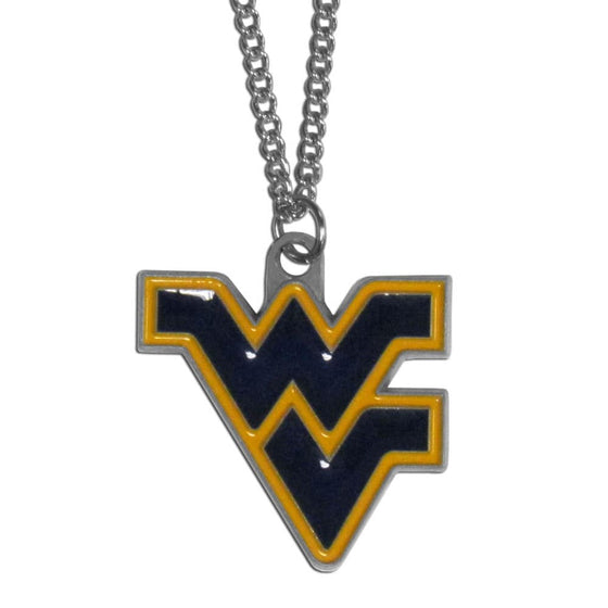 W. Virginia Mountaineers Chain Necklace (SSKG) - 757 Sports Collectibles