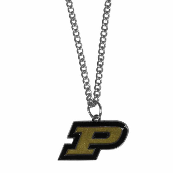 Purdue Boilermakers Chain Necklace with Small Charm (SSKG) - 757 Sports Collectibles