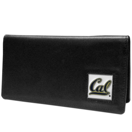 Cal Berkeley Bears Leather Checkbook Cover (SSKG) - 757 Sports Collectibles