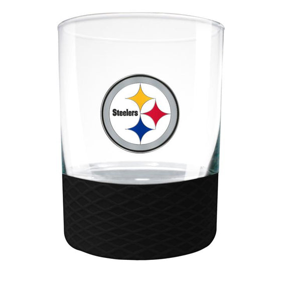 Pittsburgh Steelers 14 oz. COMMISSIONER Rocks Glass