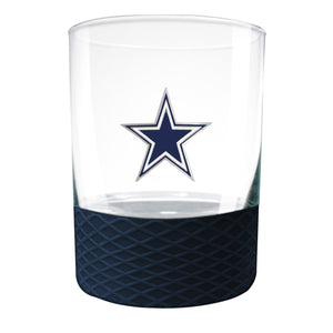 Dallas Cowboys 14 oz. COMMISSIONER Rocks Glass