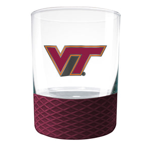 VIRGINIA TECH HOKIES 14 oz. COMMISSIONER Rocks Glass