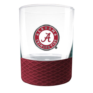 ALABAMA CRIMSON TIDE 14 oz. COMMISSIONER Rocks Glass