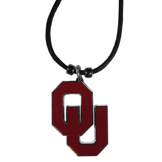 Oklahoma Sooners Cord Necklace (SSKG) - 757 Sports Collectibles