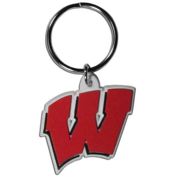 Wisconsin Badgers Flex Key Chain (SSKG) - 757 Sports Collectibles