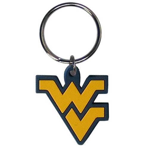 W. Virginia Mountaineers Flex Key Chain (SSKG) - 757 Sports Collectibles