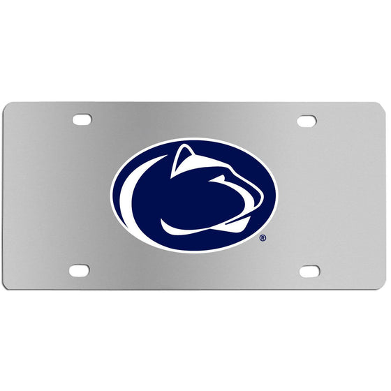 Penn St. Nittany Lions Steel License Plate Wall Plaque (SSKG) - 757 Sports Collectibles