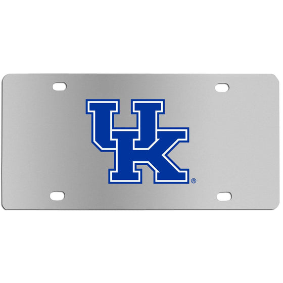 Kentucky Wildcats Steel License Plate Wall Plaque (SSKG) - 757 Sports Collectibles