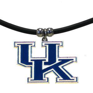 Kentucky Wildcats Rubber Cord Necklace (SSKG) - 757 Sports Collectibles