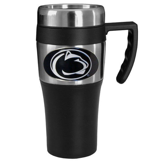 Penn St. Nittany Lions Steel Travel Mug w/Handle (SSKG) - 757 Sports Collectibles