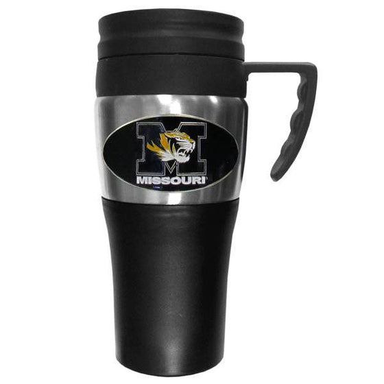 Missouri Tigers Steel Travel Mug w/Handle (SSKG) - 757 Sports Collectibles