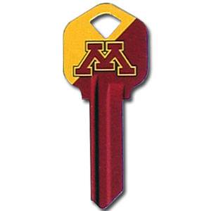 Kwikset Key - Minnesota Gophers (SSKG) - 757 Sports Collectibles