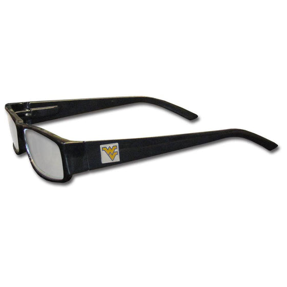 W. Virginia Mountaineers Black Reading Glasses +1.25 (SSKG) - 757 Sports Collectibles