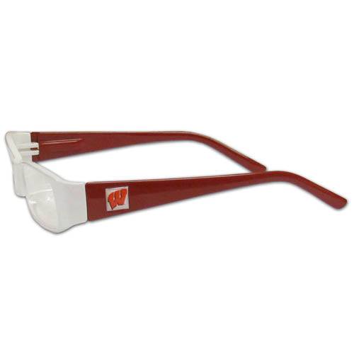 Wisconsin Badgers Reading Glasses +1.25 (SSKG) - 757 Sports Collectibles