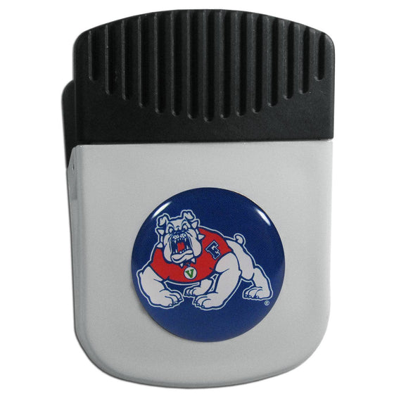 Fresno St. Bulldogs Chip Clip Magnet (SSKG) - 757 Sports Collectibles