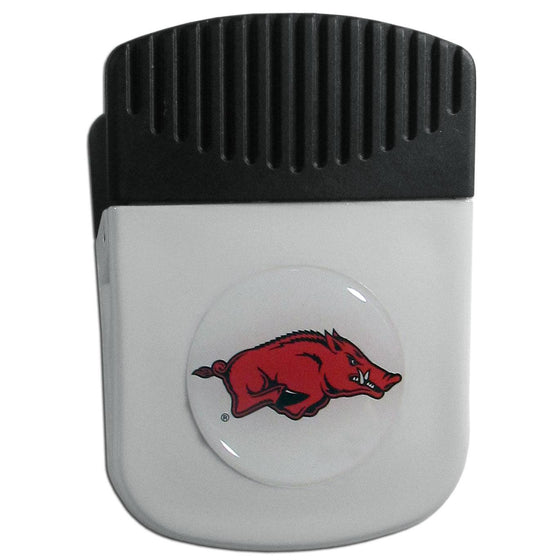 Arkansas Razorbacks Chip Clip Magnet (SSKG) - 757 Sports Collectibles