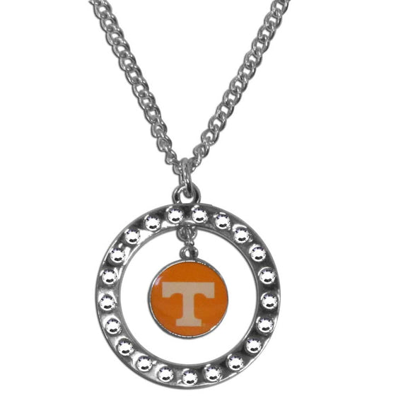 Tennessee Volunteers Rhinestone Hoop Necklace (SSKG) - 757 Sports Collectibles