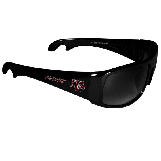 Texas A & M Aggies Wrap Bottle Opener Sunglasses - 757 Sports Collectibles