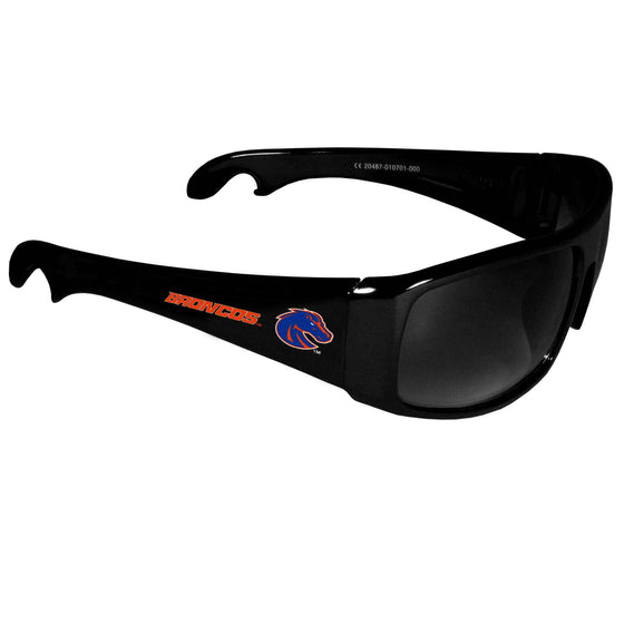 Boise St. Broncos Wrap Bottle Opener Sunglasses - 757 Sports Collectibles