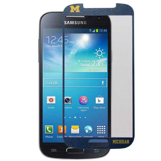 Michigan Wolverines Samsung Galaxy S4 Screen Protector (SSKG) - 757 Sports Collectibles