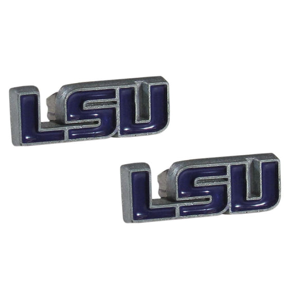 LSU Tigers Stud Earrings (SSKG) - 757 Sports Collectibles