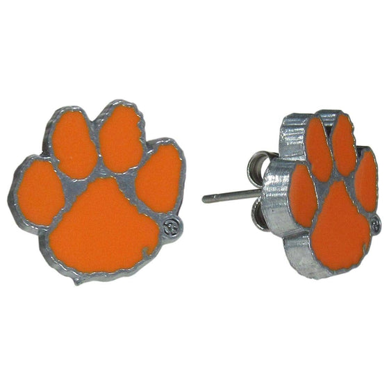 Clemson Tigers Stud Earrings (SSKG) - 757 Sports Collectibles