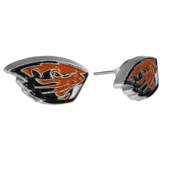 Oregon St. Beavers Stud Earrings (SSKG) - 757 Sports Collectibles