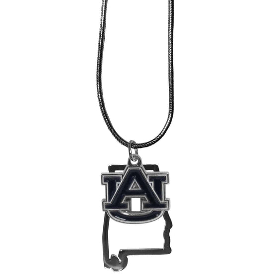 Auburn Tigers State Charm Necklace (SSKG) - 757 Sports Collectibles