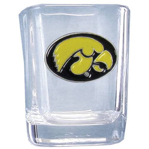 Iowa Hawkeyes Square Shot Glass (SSKG) - 757 Sports Collectibles