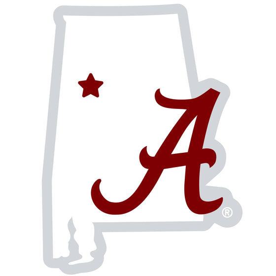 Alabama Crimson Tide Home State 11 Inch Magnet (SSKG) - 757 Sports Collectibles