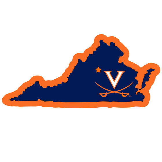 Virginia Cavaliers Home State 11 Inch Magnet (SSKG) - 757 Sports Collectibles