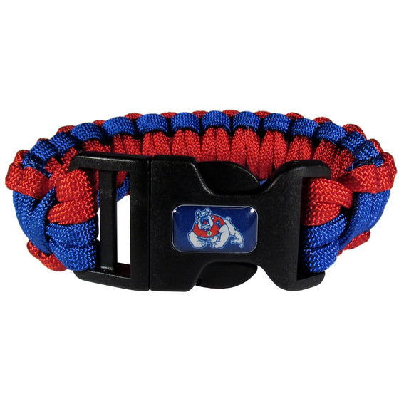 Fresno St. Bulldogs Survivor Bracelet (SSKG) - 757 Sports Collectibles