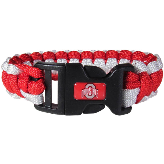 Ohio St. Buckeyes Survivor Bracelet (SSKG) - 757 Sports Collectibles