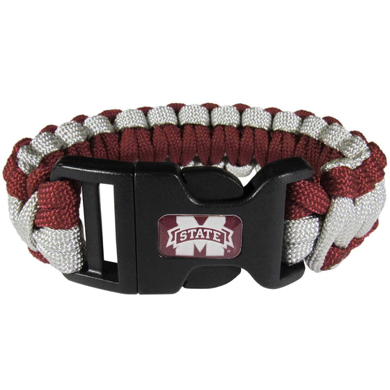 Mississippi St. Bulldogs Survivor Bracelet (SSKG) - 757 Sports Collectibles