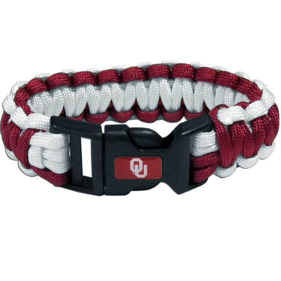 Oklahoma Sooners Survivor Bracelet (SSKG) - 757 Sports Collectibles