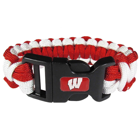Wisconsin Badgers Survivor Bracelet (SSKG) - 757 Sports Collectibles