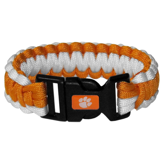 Clemson Tigers Survivor Bracelet (SSKG) - 757 Sports Collectibles