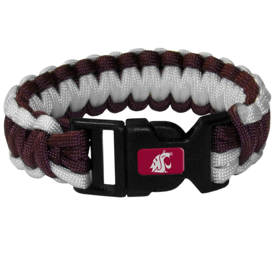 Washington St. Cougars Survivor Bracelet (SSKG) - 757 Sports Collectibles