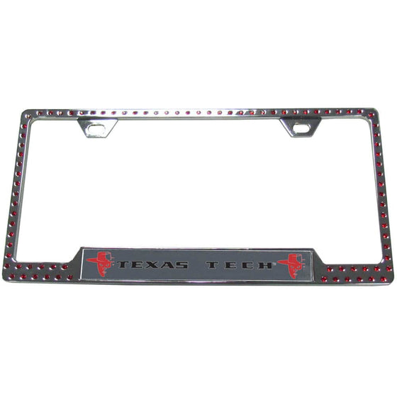 Texas Tech Raiders Bling Tag Frame (SSKG) - 757 Sports Collectibles