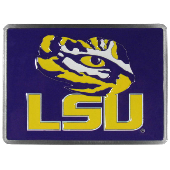 LSU Tigers Hitch Cover Class II and Class III Metal Plugs (SSKG) - 757 Sports Collectibles