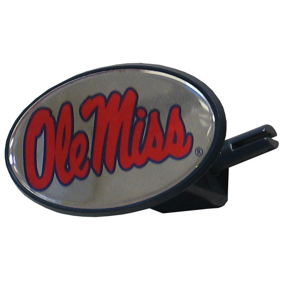 Mississippi Rebels Plastic Hitch Cover Class III (SSKG) - 757 Sports Collectibles