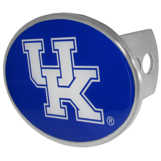 Kentucky Wildcats Oval Metal Hitch Cover Class II and III (SSKG) - 757 Sports Collectibles
