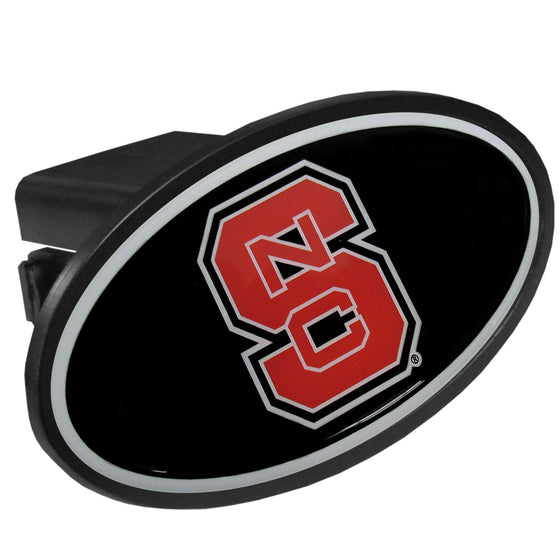 N. Carolina St. Wolfpack Plastic Hitch Cover Class III (SSKG) - 757 Sports Collectibles