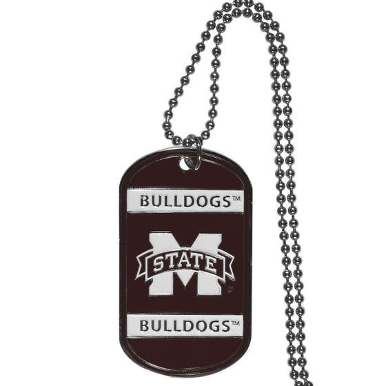 Mississippi St. Bulldogs Tag Necklace (SSKG) - 757 Sports Collectibles