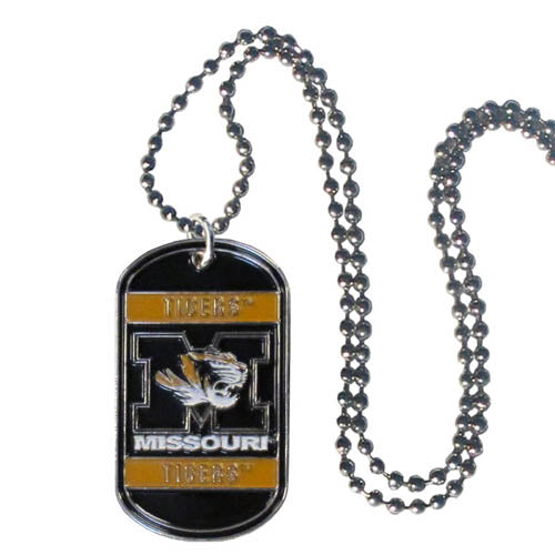 Missouri Tigers Tag Necklace (SSKG) - 757 Sports Collectibles