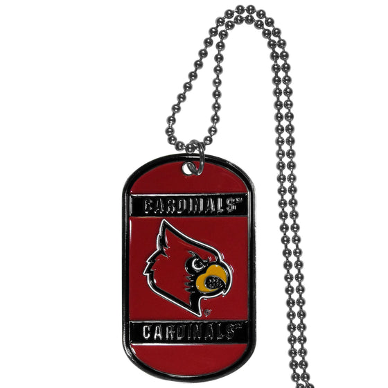 Louisville Cardinals Tag Necklace (SSKG) - 757 Sports Collectibles