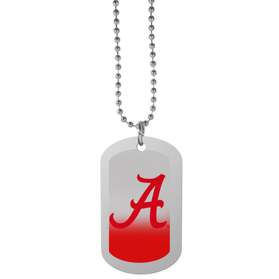 Alabama Crimson Tide Team Tag Necklace (SSKG) - 757 Sports Collectibles